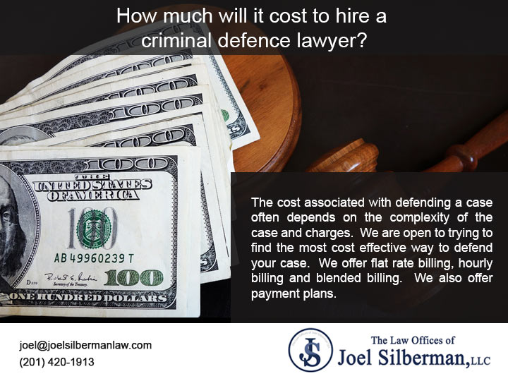 How much will it cost to hire a criminal defence lawyer?