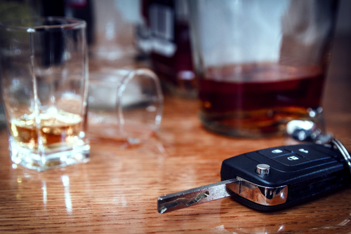 DWI driving while intoxicated