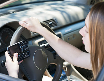 Texting and driving Texting and driving