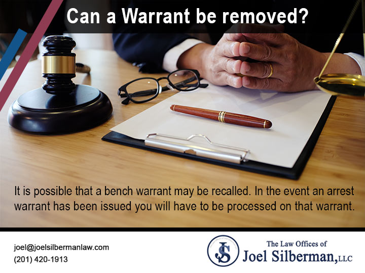 Can a Warrant be removed?