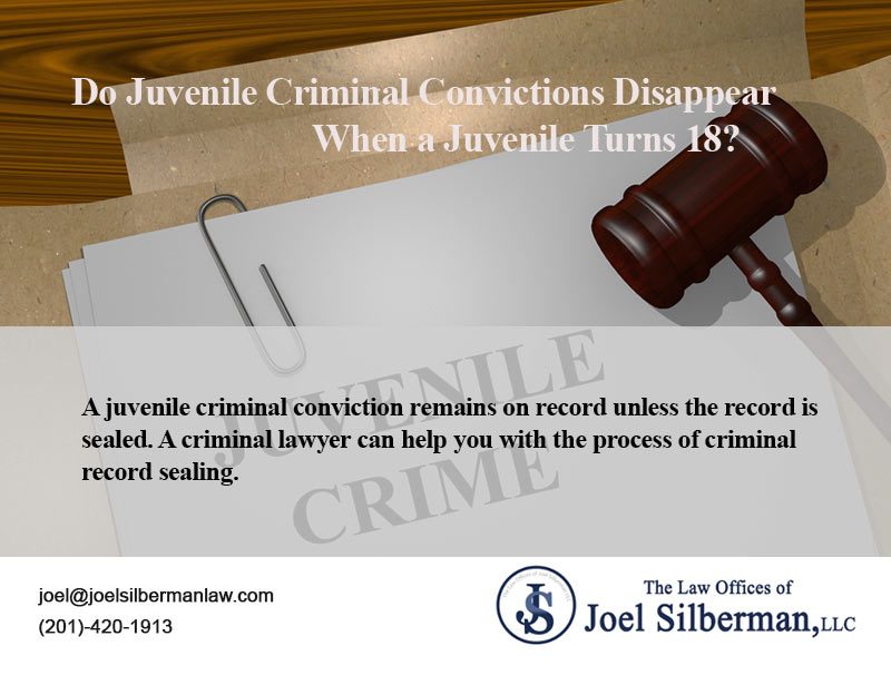 Do Juvenile Criminal Convictions Disappear When a Juvenile Turns 18?