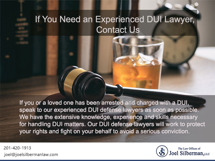 If You Need an Experienced DUI Lawyer, Contact Us